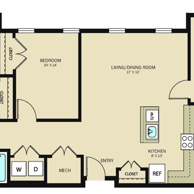 3 Bed 2 Bath