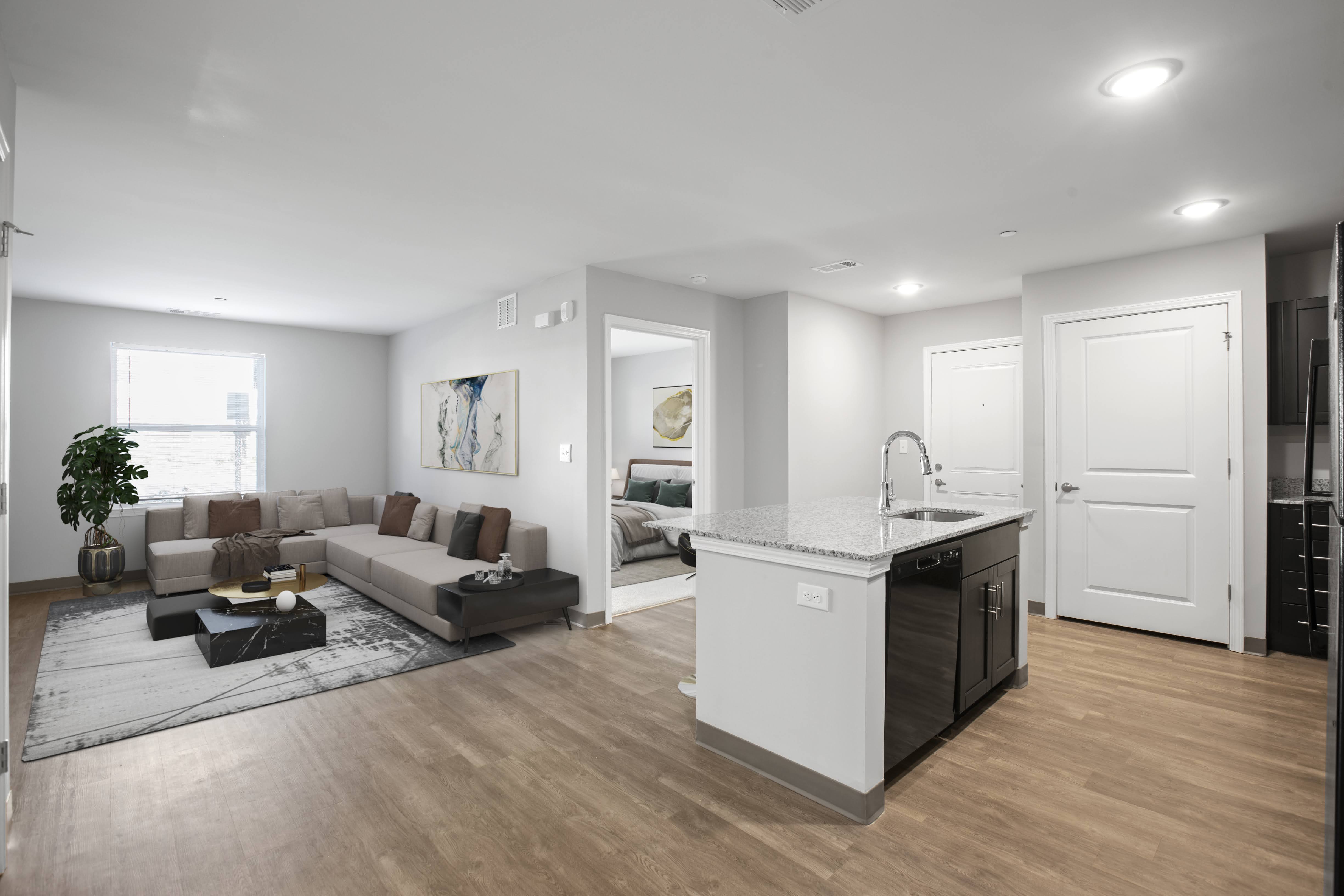 Pennrose West Point GA Kitchenliving (1)