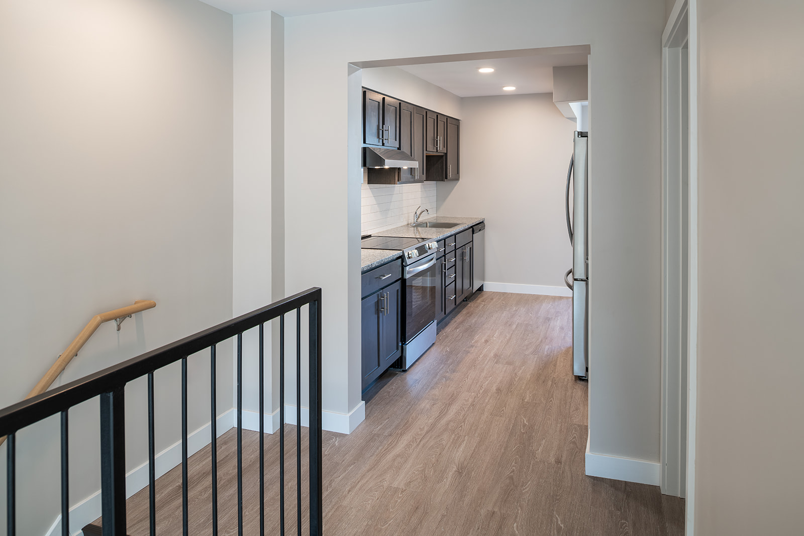 GH top of stairs kitchen