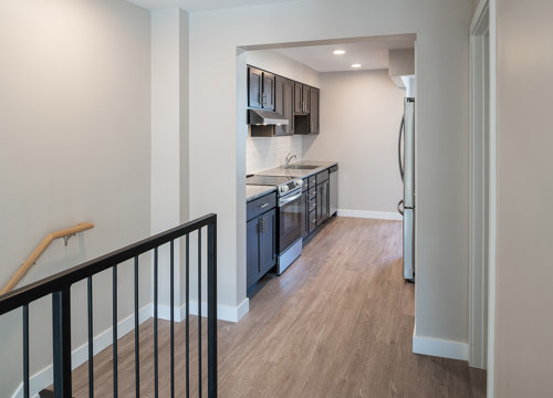 GH top of stairs kitchen