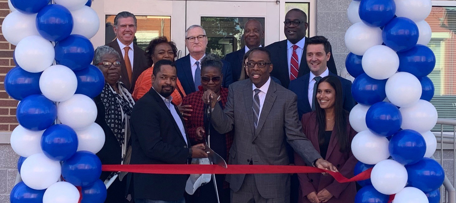 Sharswood Crossing Ribbon Cutting