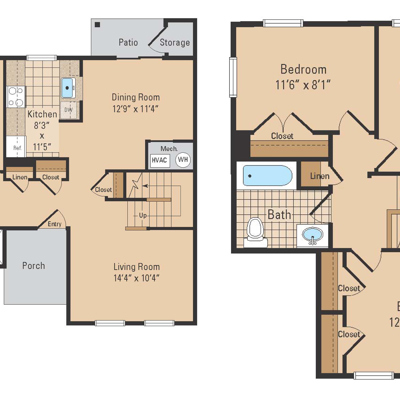 4 Bed 1.5 Bath