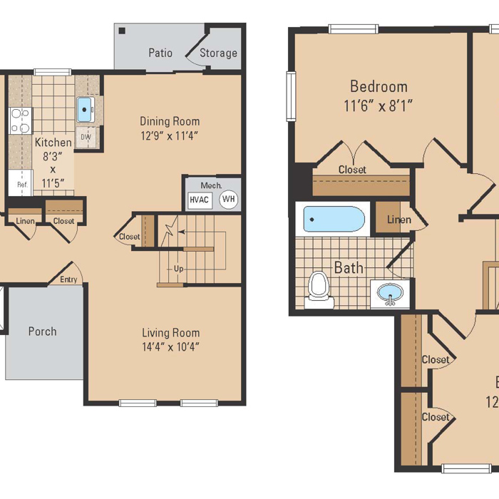 4 Bed 1.5 Bath