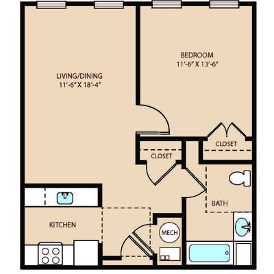 1 Bedroom