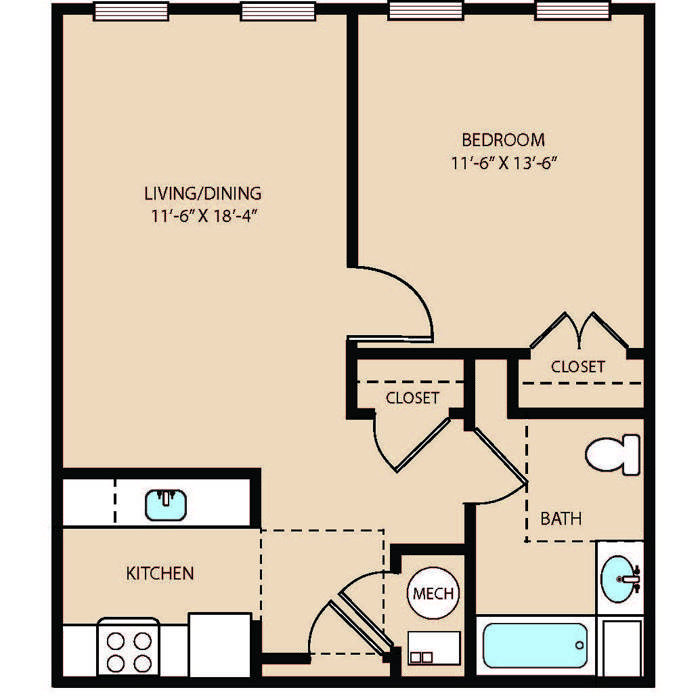 1 Bedroom