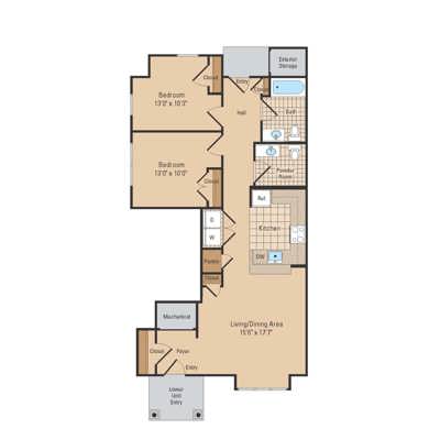 2 Bedroom