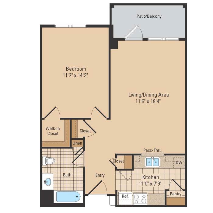 1 Bedroom
