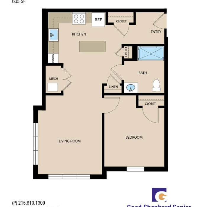 Unit B - Corner Unit