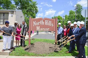 North Hills Manor Groundbreaking