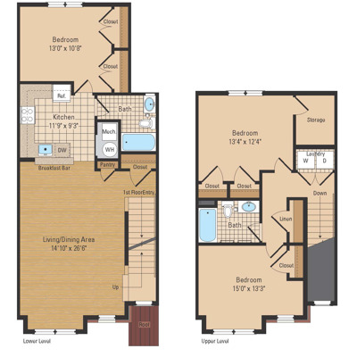 3 Bed 2 Bath