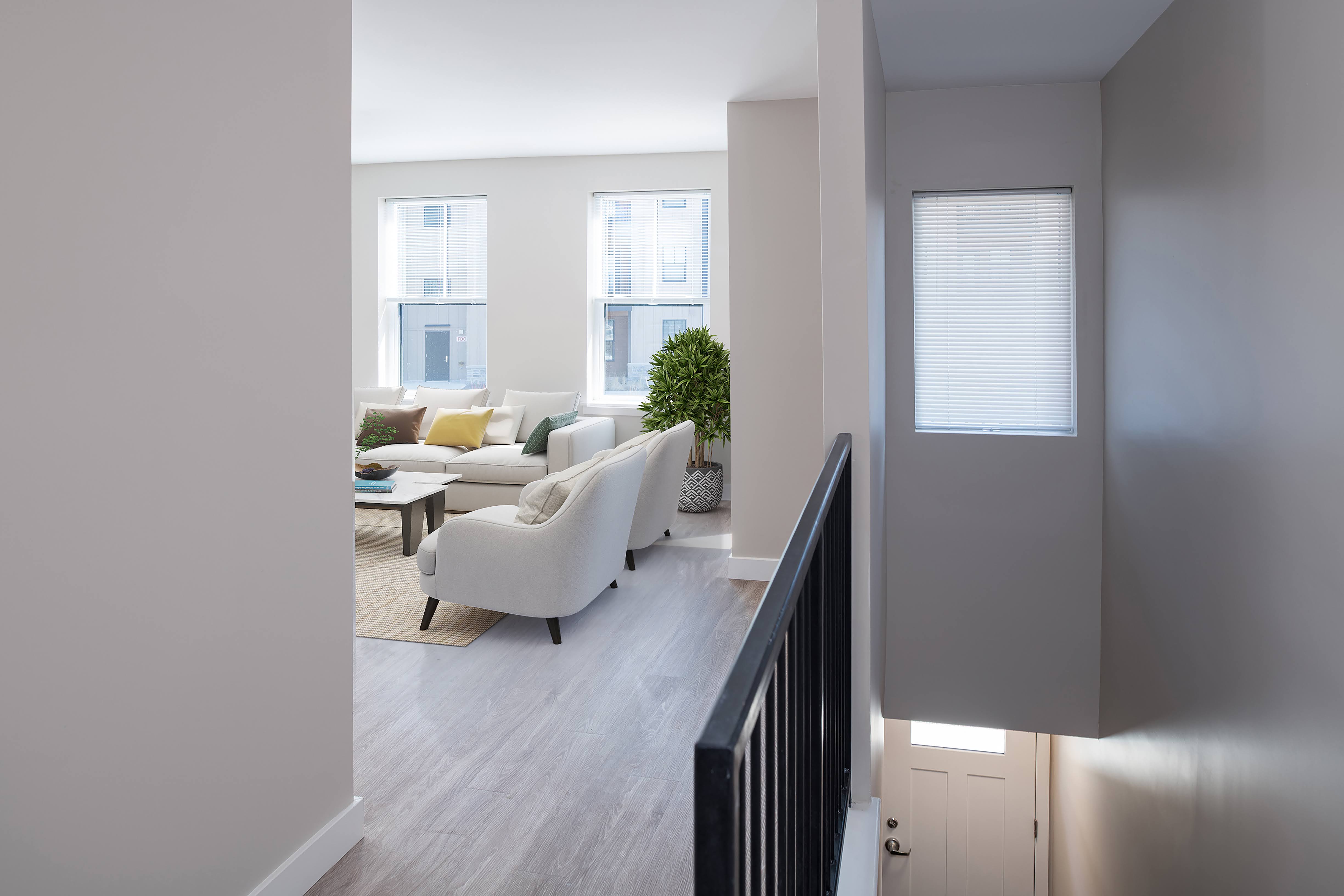 GH top of stairs living