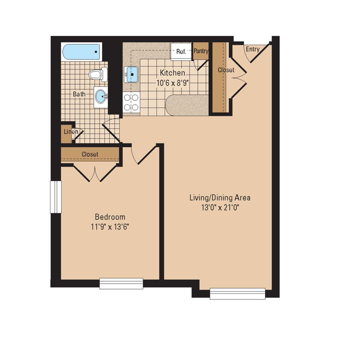 1 Bedroom