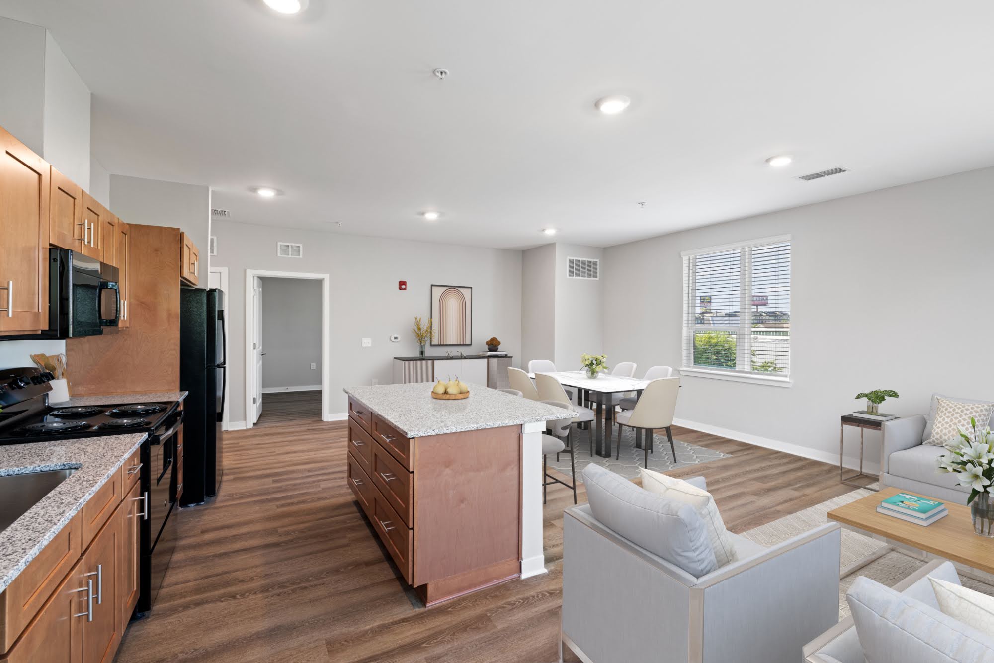 Pennrose Mcauley Station 21 2BR LIVING DINING KITCHEN Final