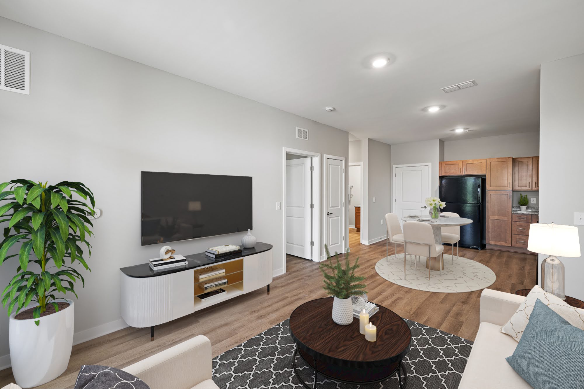 Pennrose Mcauley Station 31 1BR LIVING DINING KITCHEN Final (1)