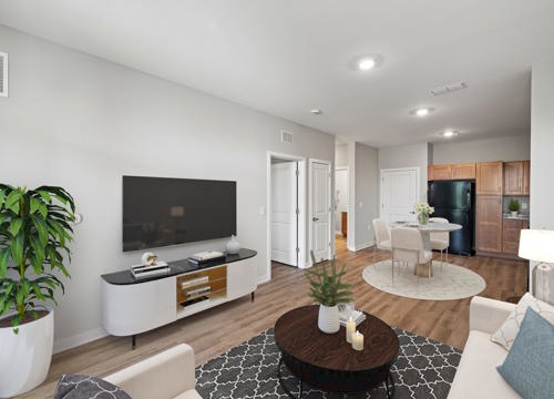 Pennrose Mcauley Station 31 1BR LIVING DINING KITCHEN Final (1)