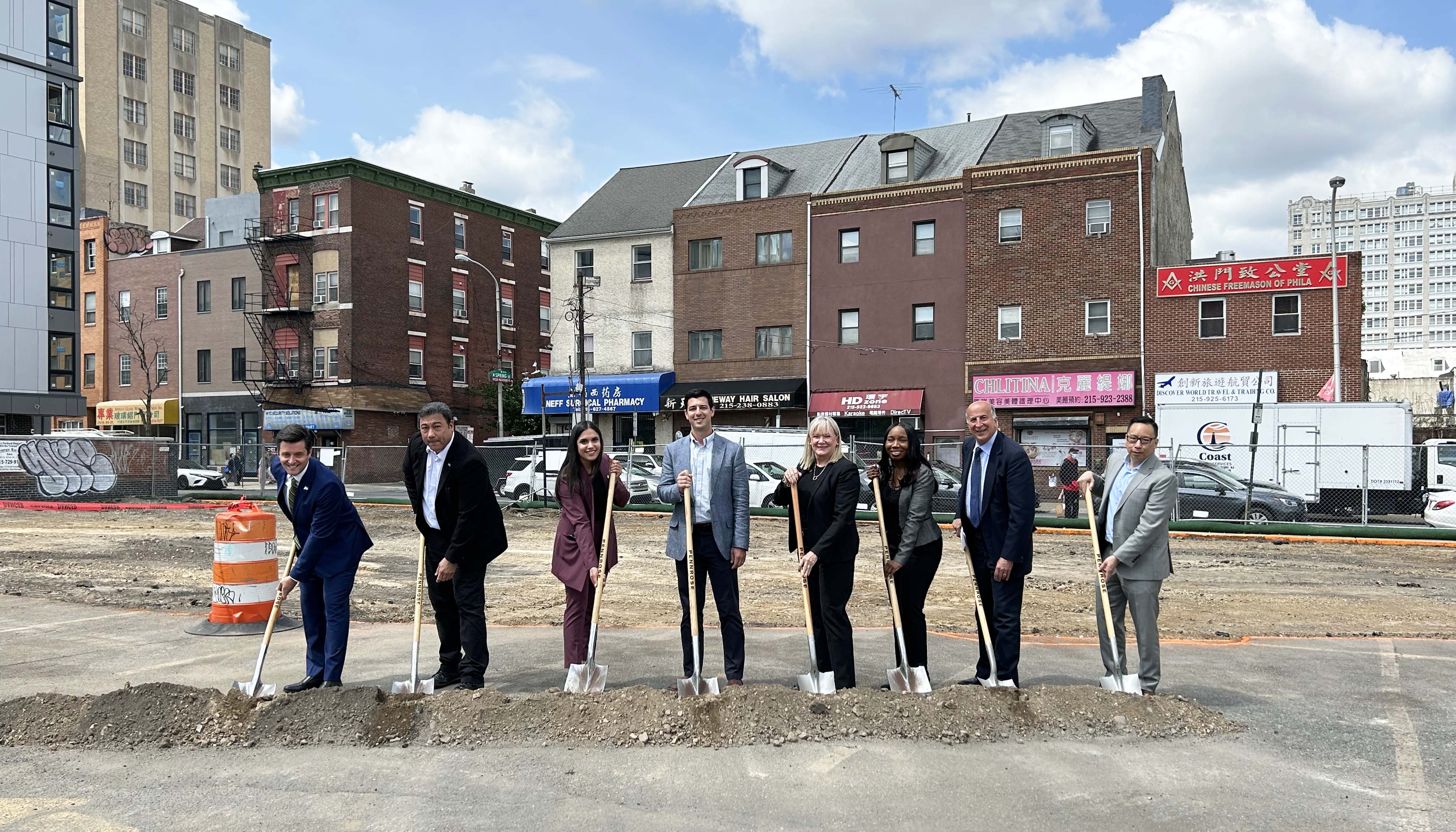 800 Vine Street Groundbreaking