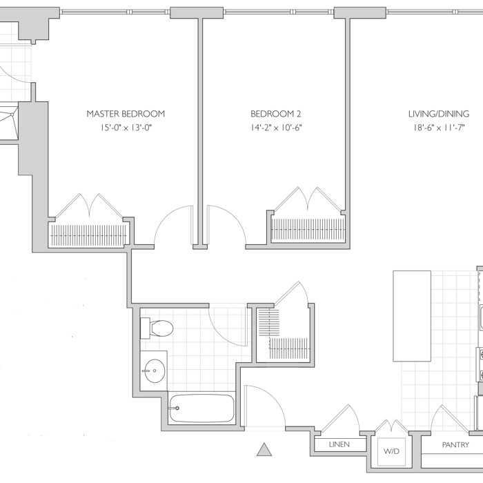 2 Bed 2 Bath D
