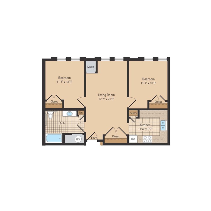 Two Bedroom 