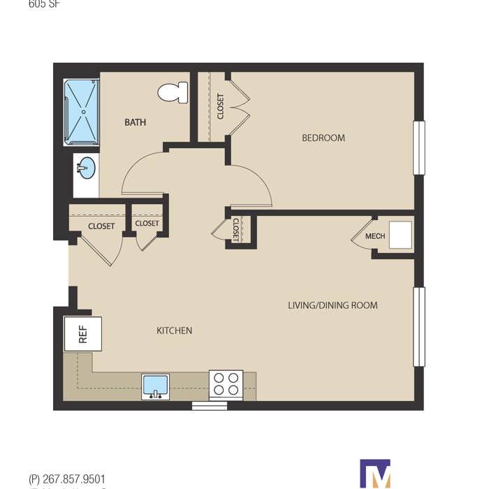 1c - 1BR