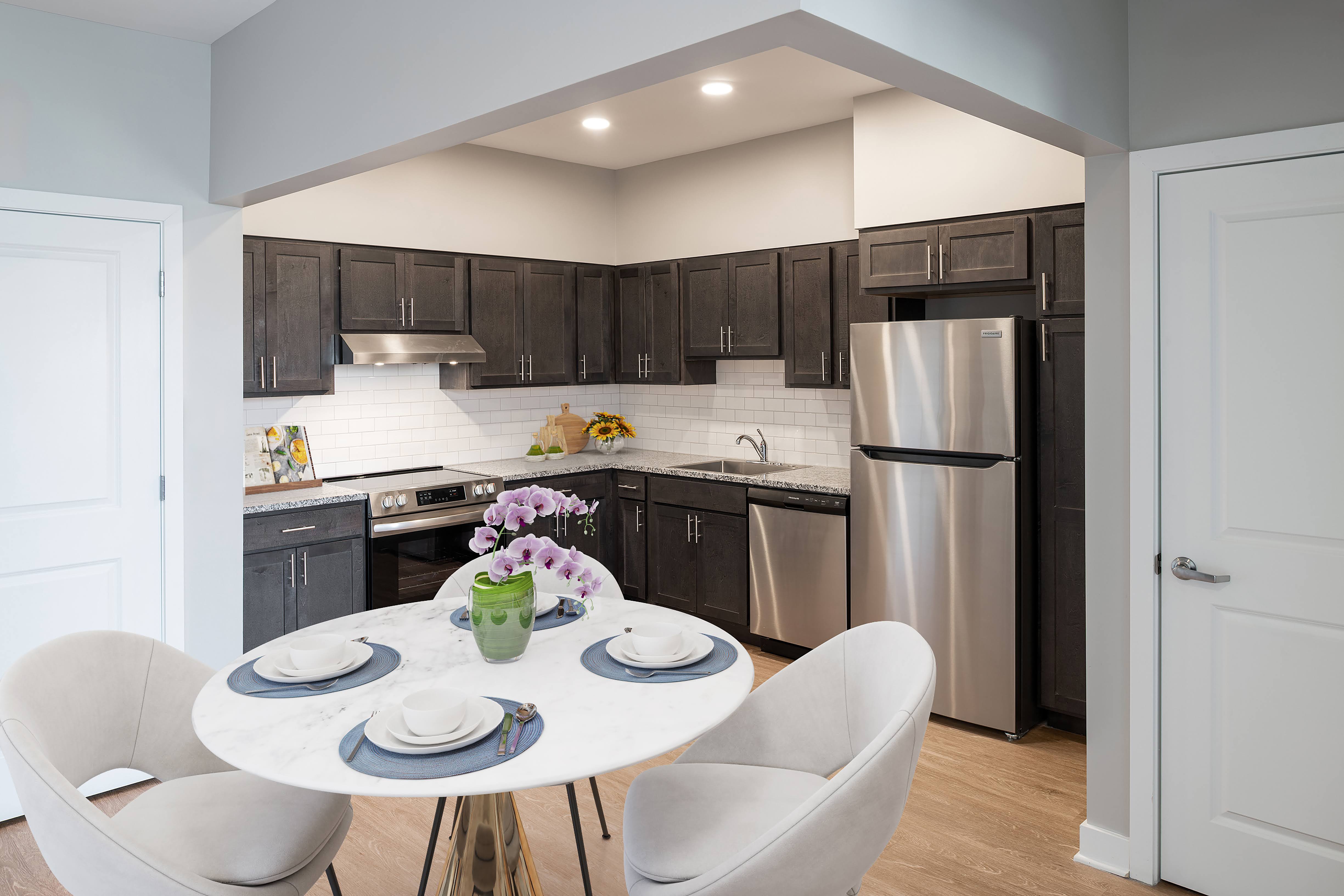 Kitchen, Glimpse Of Dining Final