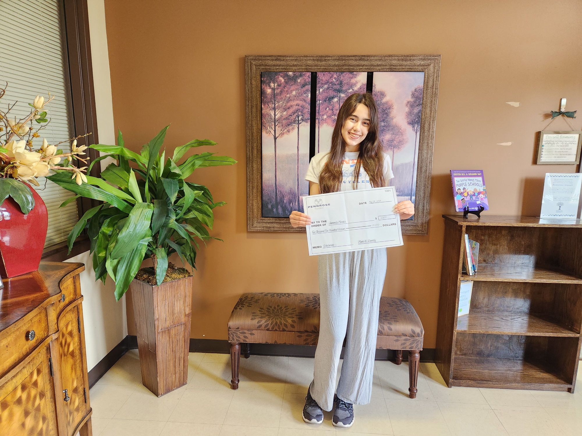 Jammely Morales Scholarship Winner Overlook Park